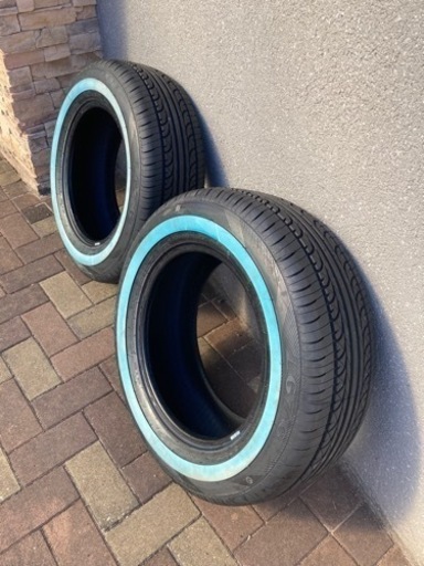 リンロン　ホワイトリボンタイヤ　2本新品