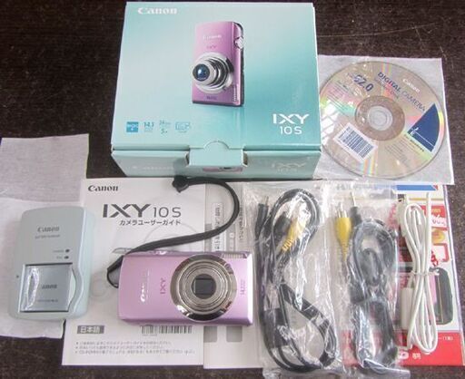 Canon IXY 10S デジタルカメラ ピンク 美品ですが動作未確認 タッチパネル搭載 キャノン 札幌市北区屯田