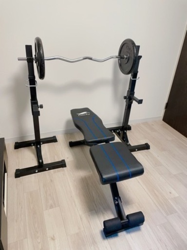 【交渉歓迎】ベンチプレス セット コンパクト