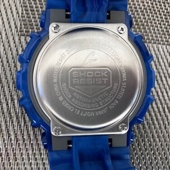 【取引成立】中古美品G-SHOCK GAX−100MA−2AJF青ブルー 腕時計(電池新品交換済) フェイス(直径5.5cm位)の画像