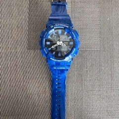 【取引成立】中古美品G-SHOCK GAX−100MA−2AJF青ブルー 腕時計(電池新品交換済) フェイス(直径5.5cm位)の画像