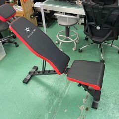 ★GOGOJAMP★トレーニングベンチ インクラインベンチ フラットベンチ 角度調節可能 折り畳み式 腹筋 背筋 福島 郡山市 aの画像