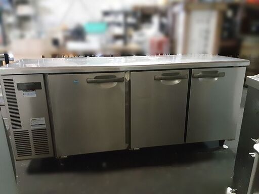 ⑤ 【商談中】【値下げ】ホシザキ 3ドア 台下 冷凍冷蔵庫 コールドテーブル RFT-180SNC1 100V 冷蔵255L+冷凍140L 定価1,097,250 円　/YY-08