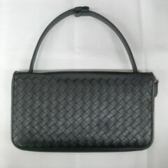 本物 ボッテガヴェネタ イントレチャート 169730 バタフライ レザー トラベルケース 長財布 BOTTEGA VENETA ラウンドファスナー 苫小牧西店の画像
