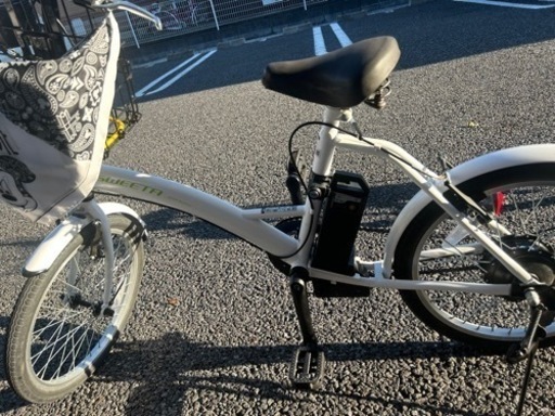 電動アシスト自転車ホワイト20インチ