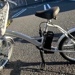 電動アシスト自転車ホワイト20インチ