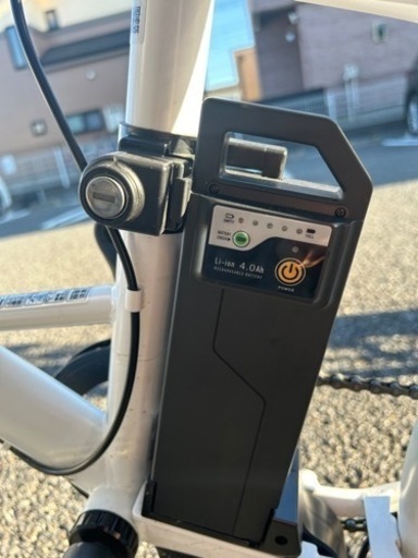電動アシスト自転車ホワイト20インチ