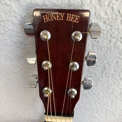 ☆HONEY BEE ハニービー アコースティックギター フォークギタータイプ☆の画像
