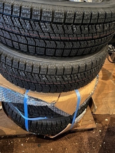 新品！軽自動車用　155/65R14 新品4穴ホイール&新品スタッドレス4本セット