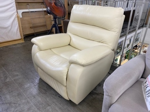 【愛品館 江戸川店 ソファ】NITORI（ニトリ）電動リクライニング 1Pソファ ID:156-019248-007