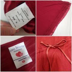 取引中！マタニティー　two hearts 薄手　シャツ　カットソーの画像