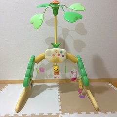 くまのプーさん ６WAYジムに変身メリー ジムオルゴール タカラ...