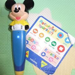 DWE ミッキーマジックペンセット　ディズニー英語システム　ワールドファミリー　子供　英会話　稼働品の画像