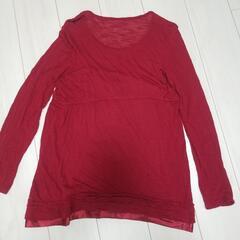取引中！マタニティー　two hearts 薄手　シャツ　カットソーの画像