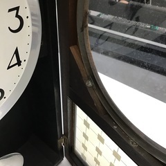 ◇ドリーム1号館◇ レトロ アイチ時計 壁掛け スーパーエイト アンティークの画像