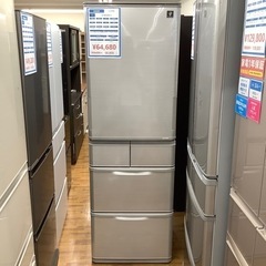 SHARP 5ドア冷蔵庫 SJ-W412E-S