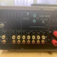 【現状品】KENWOOD KA-7090R プリメインアンプ TRAITR 1999年頃 リモコン付 通電のみ確認 動作未確認 福島 郡山市 aの画像