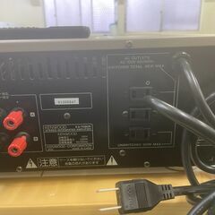 【現状品】KENWOOD KA-7090R プリメインアンプ TRAITR 1999年頃 リモコン付 通電のみ確認 動作未確認 福島 郡山市 aの画像