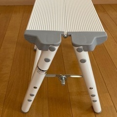 折りたたみ踏み台　ステップ　アルミ　1段の画像