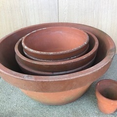 終了　植木鉢の画像