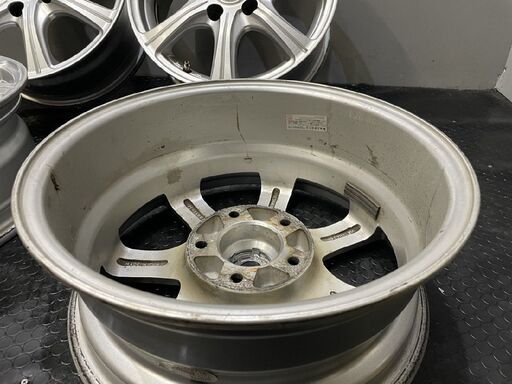 MANARAY SPORT Euro Speed マナレイスポーツ ユーロスピード 15インチ 4本 6J5HPCD114.3+38 セレナ等　(VHV052)