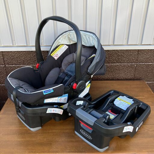 GRACO グレコ 着脱式ベビーシート＋セーフティーベース２台・３点セット