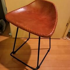 本革チェアの画像