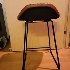 本革チェアの画像