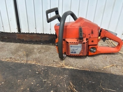 ハスクバーナ 実動エンジンチェーンソー 42スペシャル　プロ用名機超高回転