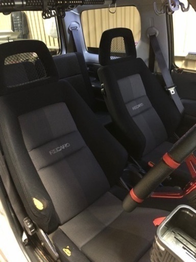 ジムニーjb23用　RECAROシート二脚