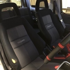 ジムニーjb23用　RECAROシート二脚