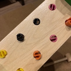 IKEA 木のおもちゃ　ハンマーの画像