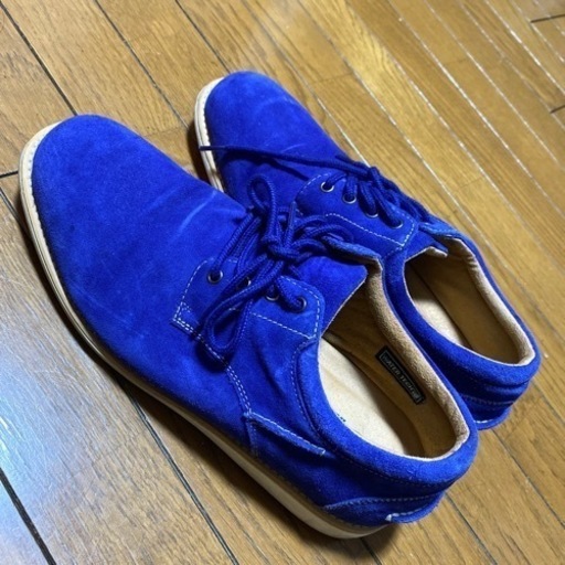 Hawkinsの起毛革靴