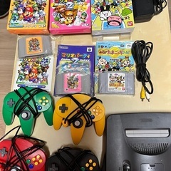 Nintendo 64 本体コントローラーソフトセット　動作確認済み