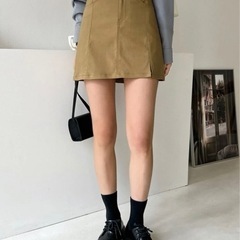 DAZY ハイウェストスカート 韓国ガールの画像