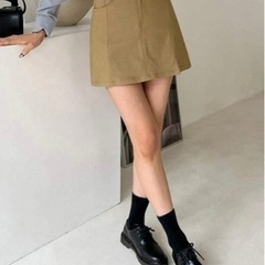 DAZY ハイウェストスカート 韓国ガールの画像