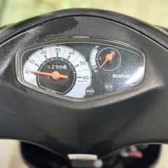 即日お届け可 未整備車両スズキ アドレスV50　神奈川発 4298km 原付スクーター SUZUKIの画像