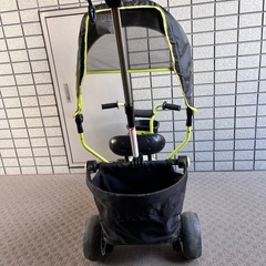 （取引中）三輪車　カーゴプラス　黄緑の画像