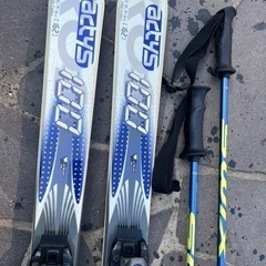 ROSSIGNOL  ACTYS100  162cm スキー板 ストック付きの画像