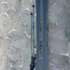 ROSSIGNOL  ACTYS100  162cm スキー板 ストック付きの画像