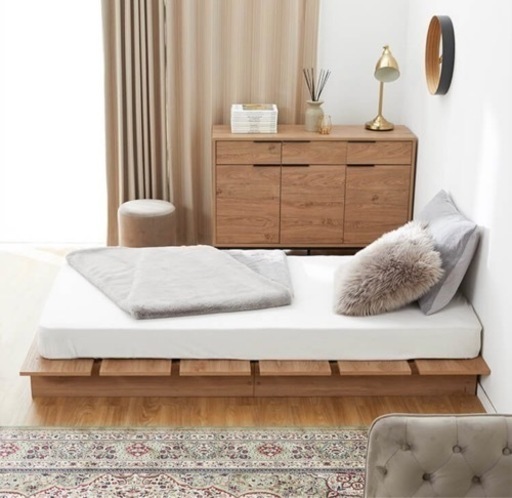 ロウヤ　すのこベッド　ベットフレーム