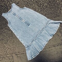 子供服　サイズ4//4T　4歳　110　ラルフローレン　デニム　ワンピース　サイズ4//4T　4歳　110の画像