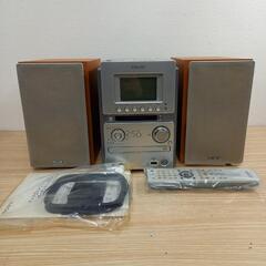 動作品 SONY CMT-M35WM シルバー CD MD カセットコンポ