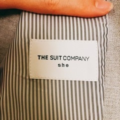 THE SUIT COMPANY スーツジャケット　グレーの画像