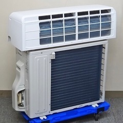 【取引完了】(56)ヤマダ電機オリジナルエアコンRIAIR リエア フリーズクリーン洗浄 内部クリーン 活性炭フィルター ルームエアコン おもに6畳用 2021年製‼️取付販売の画像