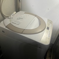 洗濯機 無料にしました