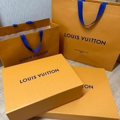 値下げ★ヴィトン、シャネル、エルメス空箱5店、ショッパー2点セットの画像