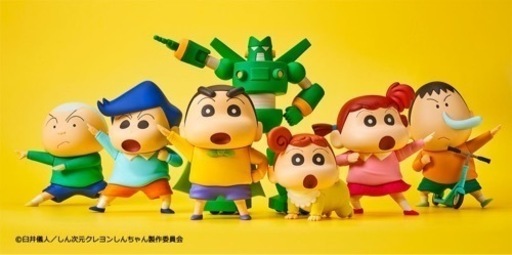 クレヨンしんちゃん　カスカベ防衛隊セット