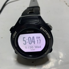 EPSON GPS ランニング ウォッチ SF-120の画像