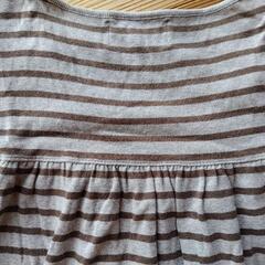 グラマティコボーダーチュニック半袖M.C.GRAMMATICOマタニティルームウェアパジャマ寝間着の画像